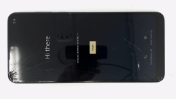 Motorola G Pure XT2163-4 (Blue 32GB 3GB) Unlocked CRACKED GLAS BURN IN