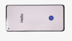 OnePlus 8 IN2011 Cellphone (Blue 256GB 12GB) Unknown Carrier DualSIM CRACKED