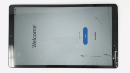 Samsung Galaxy Tab A7 Lite (Gray 32GB 3GB) MetroPCS CRACKED GLAS DENT