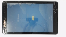 Alcatel Joy Tab 2 9032W 8" Tablet (Black 32GB 3GB) T-Mobile CRACKED DEFECTIVE