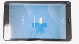Blu M8L 2022 8" Tablet (Black 32GB 3GB) GSM Unlocked CRACKED GLAS