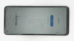 Samsung Galaxy A21s SM-A217F Cellphone (Black 128GB 6GB) Telstra CRACKED GLAS