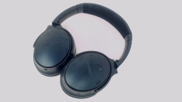 Bose QC 35 II Series 2 Wireless Headphones Midnight Blue RIPPED PAD