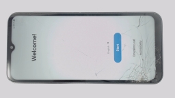 Samsung Galaxy A14 5G SM-A146U (Black 64GB 4GB) Verizon CRACKED GLS WORN REAR