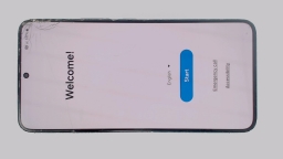 Samsung Galaxy S22 SM-S901U (Blue 256GB 8GB) AT&T BAD BOARD CRACKD WORN FRAME