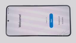 Samsung Galaxy S22 5G SM-S901U (Black 128GB 8GB) AT&T BAD BOARD CRACKED GLAS