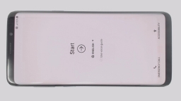Samsung Galaxy S9+ SM-G965U (Blue 64GB 6GB) AT&T CRACKED REAR BURN IN