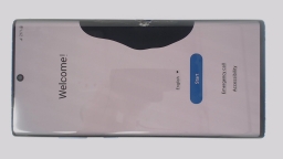 Samsung Galaxy Note 10+ SM-N975U (Blue 256GB 12GB) Verizon CRACKED/DEFECTIVE