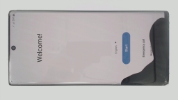 Samsung Galaxy Note 10+ SM-N975U (White 256GB12GB) T-Mobile CRACKED DEFECTIVE