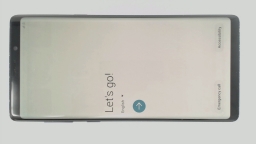 Samsung Galaxy Note 9 SM-N960U (Blue 128GB 6GB) T-Mobile CRACKED BAD LCD