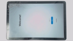 Samsung Galaxy A9+ Plus SM-X218U 11" Tablet (Gray 64GB 4GB) T-Mobile CRACKED