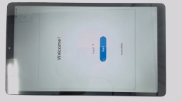Samsung Galaxy Tab A7 Lite SM-T227U (Gray 32GB 3GB) AT&T BROWN LCD/SCUFFS