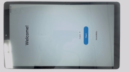 Samsung Galaxy Tab A7 Lite 8.7" Tablet (Gray 32GB 3GB) Spectrum BROWN LCD
