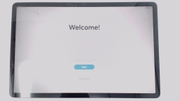 Samsung Galaxy Tab S7 FE 12.4" Tablet SM-T733 (Gray 128GB 6GB) WiFi CRACKED