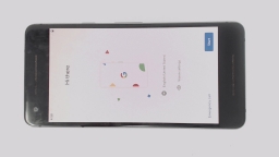 Google Pixel 2 G011A Cellphone (Black 64GB 4GB) Unlocked SingleSIM WORN REAR