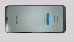 Samsung Galaxy A12 SM-A125U Cellphone (Black 32GB 3GB) MetroPCS BROWN LCD