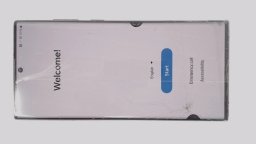 Samsung Galaxy S22 Ultra 5G SM-S908U (Purple 128GB 8GB) AT&T BADBOARD CRACKED