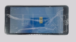 Maxwest Astro 55R Cellphone (Silver 16GB 2GB) GSM Unlocked DualSIM CRACKED