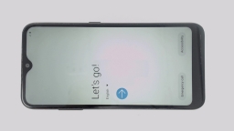 Samsung Galaxy A01 SM-A015T1 (Black 16GB 2GB) MetroPCS WORN REAR 