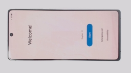 Samsung Galaxy Note 20 SM-N981U1 (Gray 128GB 8GB) Unknown Carrier PINK TINT