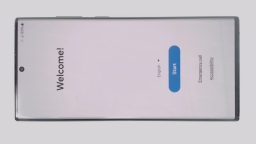 Samsung Galaxy S22 Ultra 5G SM-S908U (Black 128GB 8GB) Unlocked CRACKED/BURN