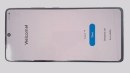 Samsung Galaxy A71 5G Cellphone (Black 128GB 6GB) T-Mobile CRACKED CAM