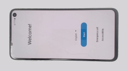 Samsung Galaxy S10e SM-G970U Cellphone (Blue 128GB 6GB) Verizon BLACK SPOT