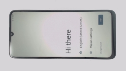 TCL K32 5G T513W Cellphone (Blue 64GB 4GB) MetroPCS DualSIM