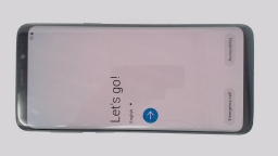 Samsung Galaxy S9 SM-G960U1 Cellphone (Blue 64GB 4GB) Unlocked SCRATCHED