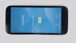 Blu View 2 B131DL Cellphone (Black 32GB 3GB) Tracfone SingleSIM CRACKED