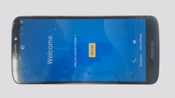 Motorola Moto E5 Supra XT1924-6 (Black 32GB 3GB) Cricket CRACKED/SCRATCHED