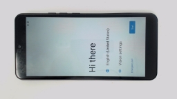 Vortex ZG55 Cellphone (Black 32GB 3GB) Unknown Carrier SingleSIM SCRATCHED