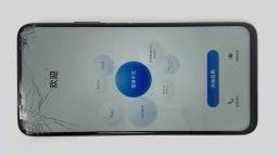 Honor 9X HLK-AL00 Cellphone (Gray 64GB 6GB) Unknown Carrier SingleSIM CRACKED