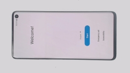 Samsung Galaxy S10 SM-G973U1 Cellphone (Blue 128GB 8GB) Unlocked BURN IN