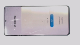 Samsung Galaxy S21 Ultra 5G SM-G998U (Black 128GB 12GB) Verizon CRACKED