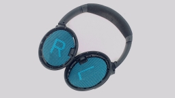 Bose QC 35 Series I 1 Black Wireless Headphones NO EAR PADS