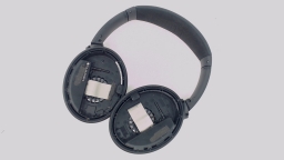 Bose QC 35 Series I 1 Black Wireless Headphones NO EAR PADS