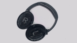 Bose QuietComfort QC 45 Black Wireless Headphones NO EAR PADS