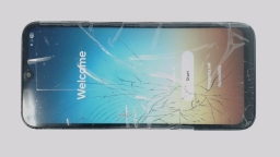 Samsung Galaxy A14 5G SM-S146VL Cellphone (Black 64GB 4GB) Tracfone CRACKED