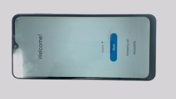 Samsung Galaxy A12 SM-A125U (Black 32GB 3GB) MetroPCS BROWNLCD/RESIDUE