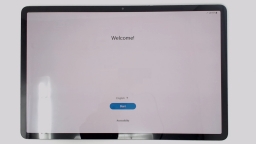 Samsung Galaxy Tab S7+ 5G SM-T978U (Black 128GB 6GB) Verizon STICKER RESIDUE