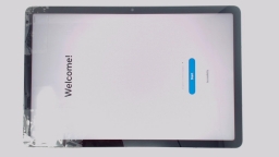 Samsung Galaxy Tab S9 FE SM-X510 10.9" Tablet (Gray 128GB 6GB) WiFi CRACKED