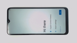 Blu View 5 B160V Cellphone (Gray 64GB 3GB) Tracfone SingleSIM CRACKED