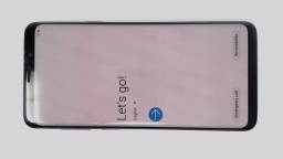 Samsung Galaxy S9+ SM-G965U (Blue 64GB 6GB) Verizon SCRATCHED/BURN IN