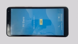 AfriOne Gravity Z2 Cellphone (Red 16GB 2GB) Unknown Carrier DualSIM SCRATCHED