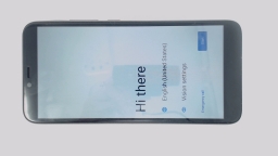 Foxx A55 Cellphone (Black 16GB 2GB) Assurance Wireless SCRATCHED CAM