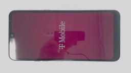 LG K51 LM-L500UM Cellphone (Black 32GB 3GB) T-Mobile BROWN LCD/RESIDUE