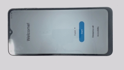 Samsung Galaxy A12 SM-A125U1/DS Cellphone (Black 32GB 3GB) Unlocked PINK TINT