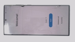 Samsung Galaxy S22 Ultra SM-S908U (Black 128GB 8GB) AT&T BAD BOARD CRACKED