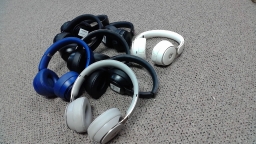 Lot of 8 Beats Solo Pro A1881 Headphones with Various Problems